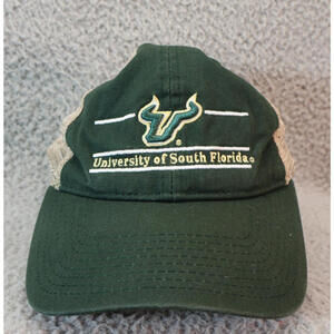 South Florida USF Bulls Hat Dad Trucker Hat $36 MSRP TheGame